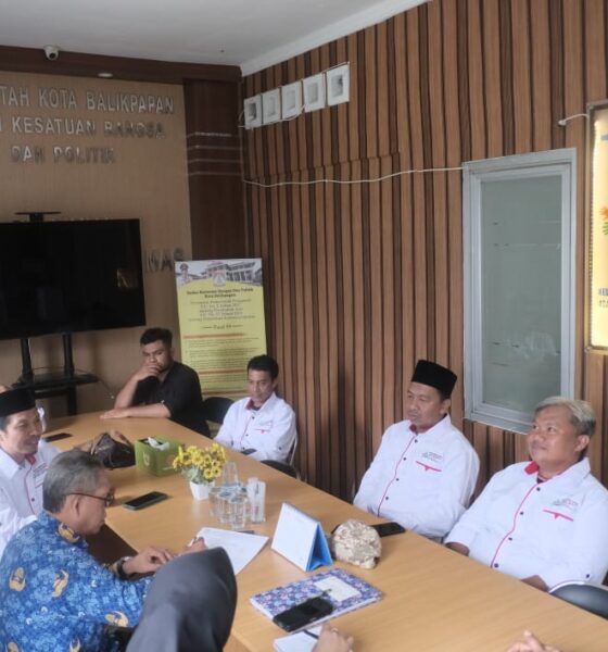 DPD ABI Balikpapan Perkenalkan Pengurus Baru dalam Kunjungan ke Kesbangpol