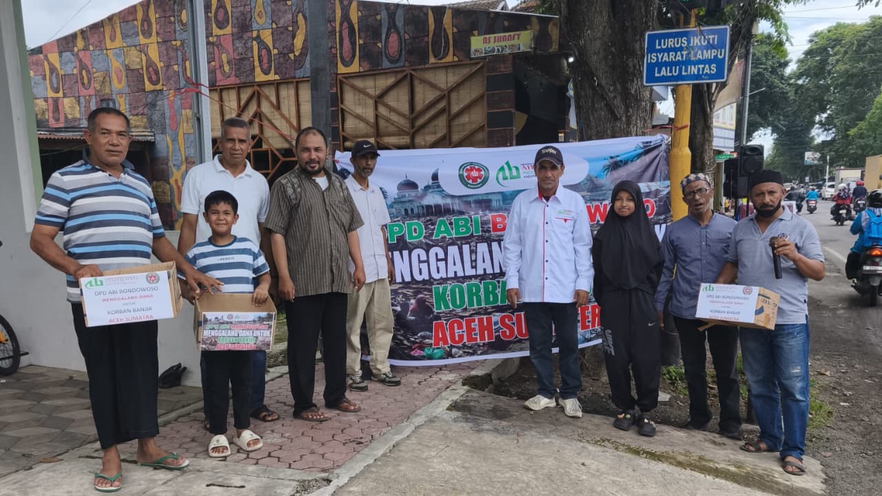 ABI Bondowoso Galang Dana Korban Banjir Aceh, Himpun Rp9,8 Juta