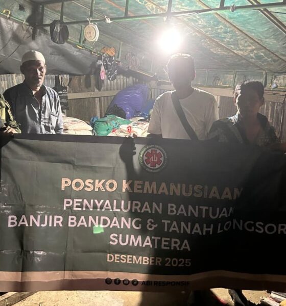 ABI Responsif Salurkan Bantuan Pendidikan dan Air Bersih ke Aceh Timur