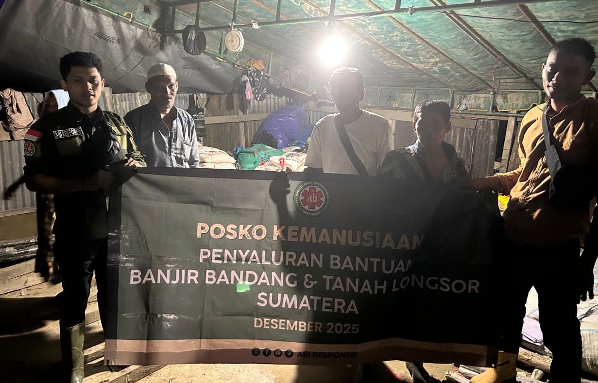ABI Responsif Salurkan Bantuan Pendidikan dan Air Bersih ke Aceh Timur