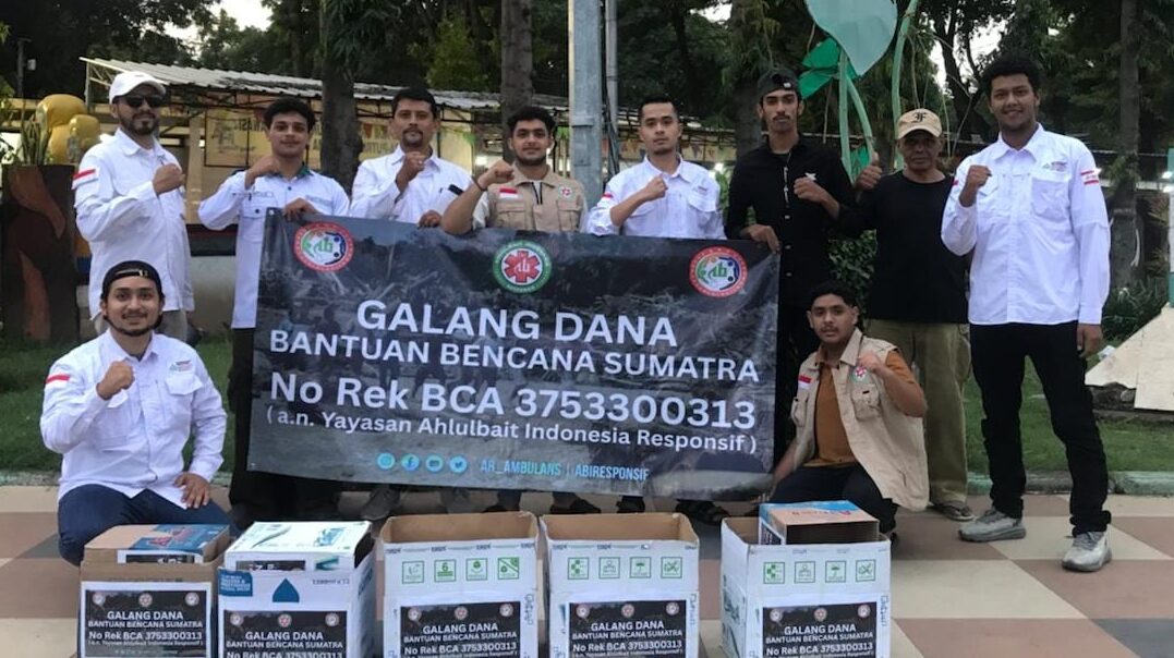 Di Tengah Hujan Deras, ABI Situbondo Tetap Galang Dana untuk Korban Banjir Sumatra dan Aceh