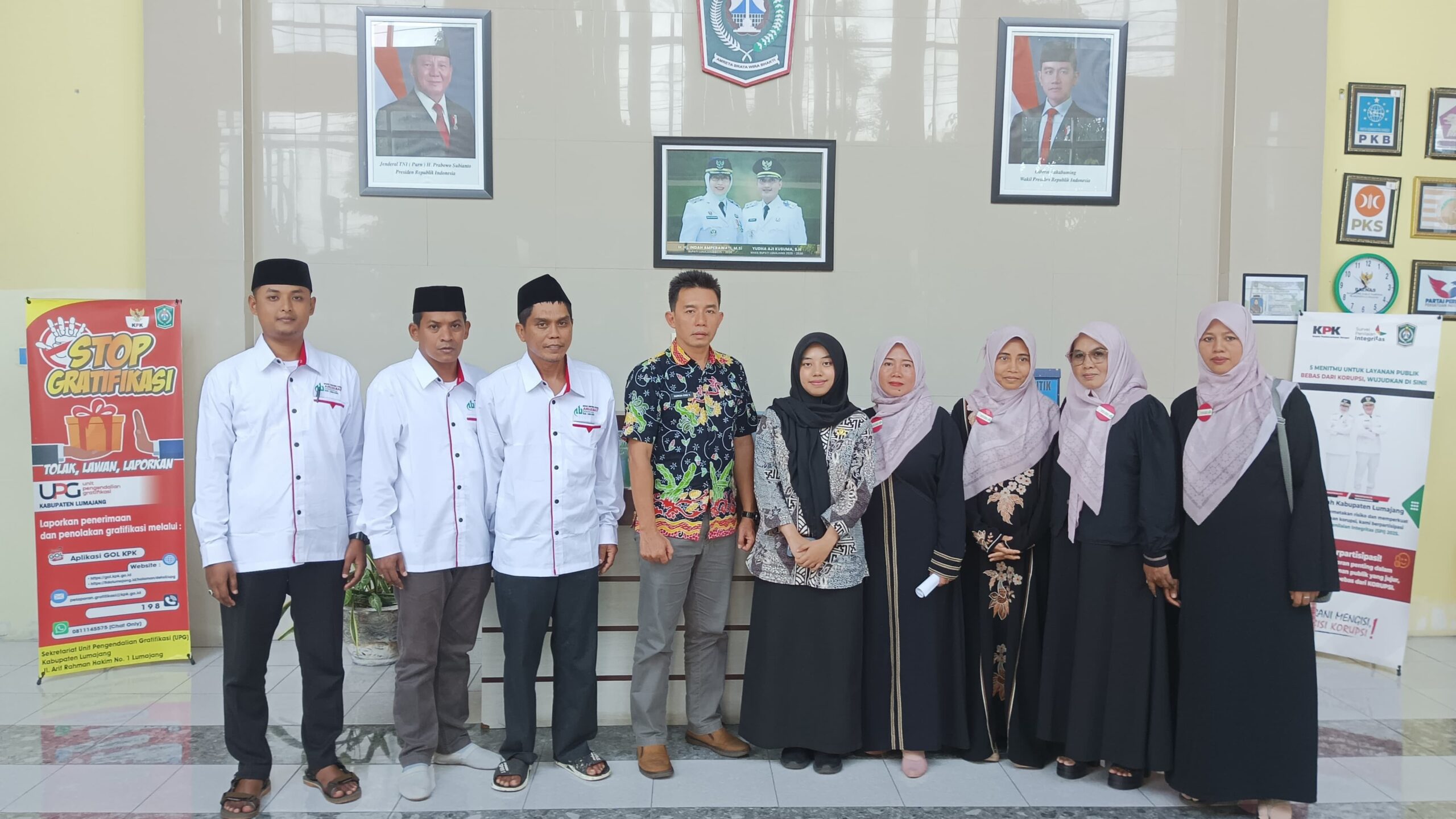 ABI dan Muslimah ABI Lumajang Serahkan SKT ke Kesbangpol untuk Perkuat Relasi Kelembagaan