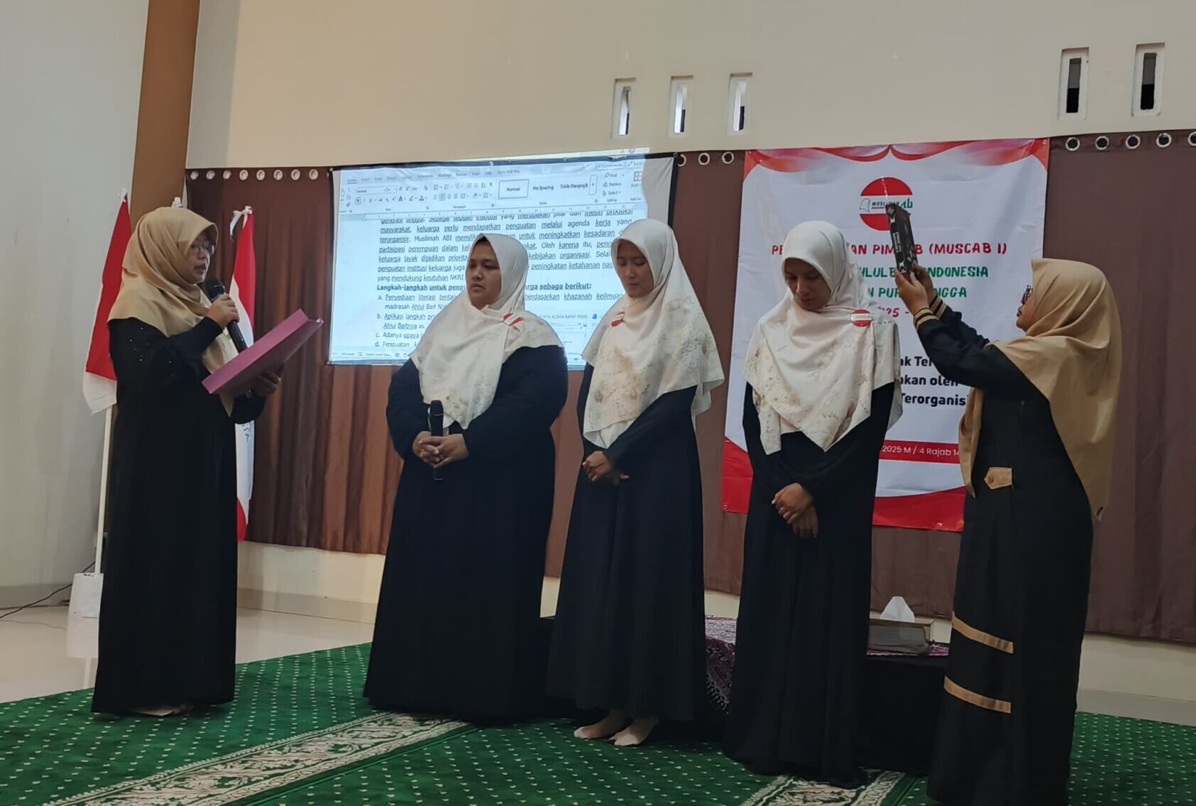 Empat Ketua Pimpinan Cabang Muslimah ABI Terpilih di Jawa Tengah Bagian Selatan