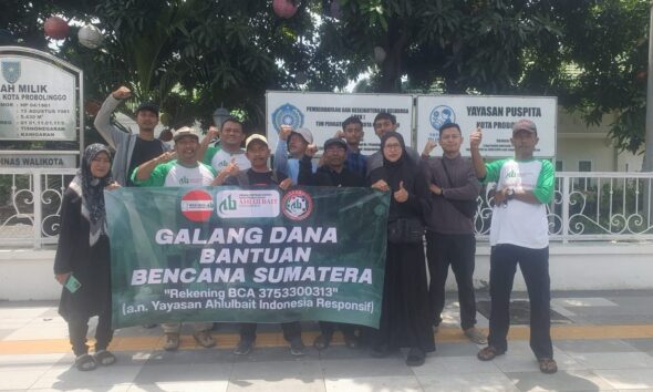 ABI Probolinggo Gelar Aksi Penggalangan Dana untuk Korban Banjir Aceh dan Sumatera