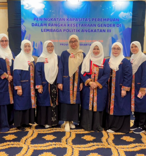 Pimwil Muslimah ABI DKI Jakarta Hadiri Pelatihan Kesetaraan Gender Kesbangpol