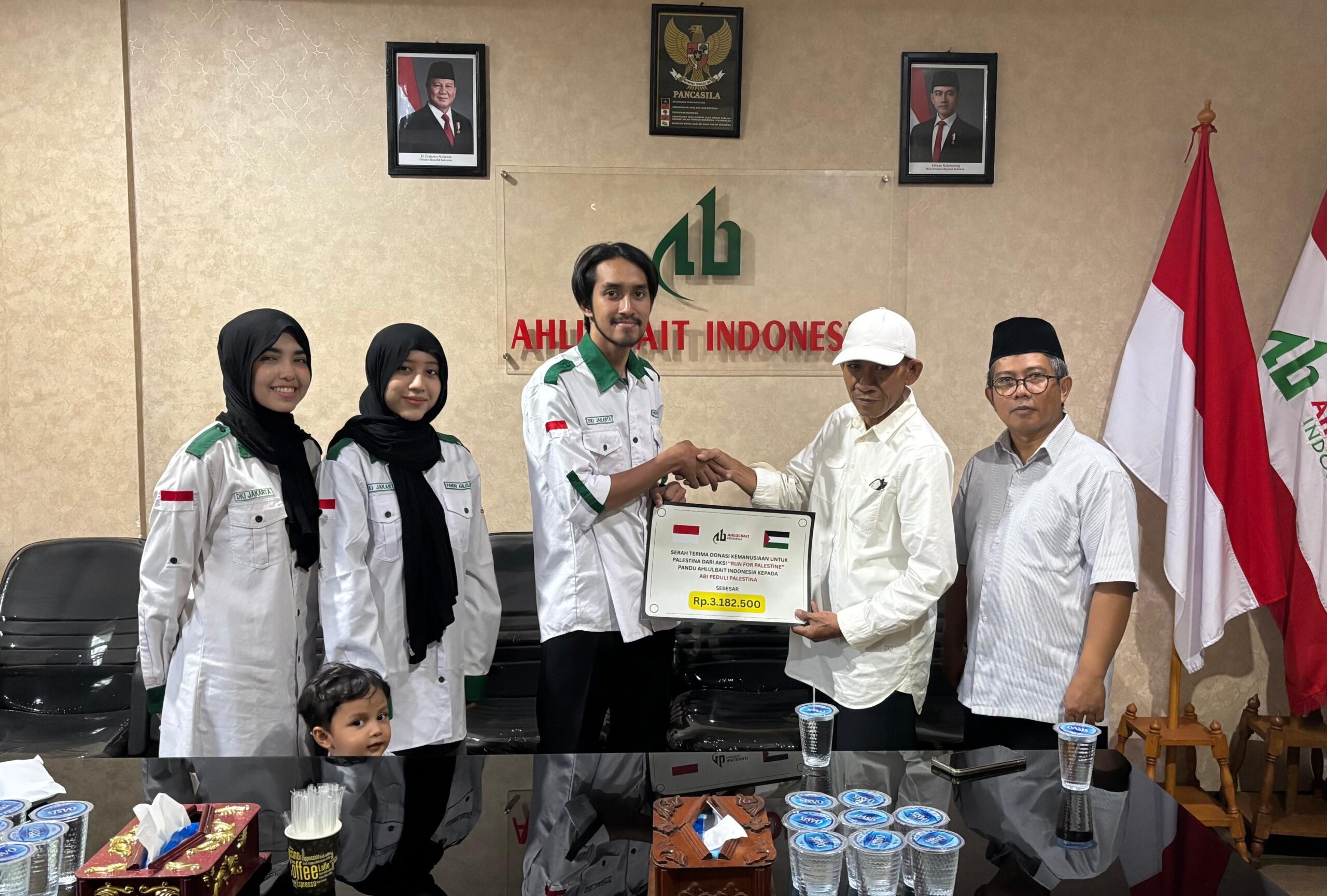 Pandu ABI DKI Jakarta Serahkan Donasi Palestina dari Aksi “Run For Palestine”