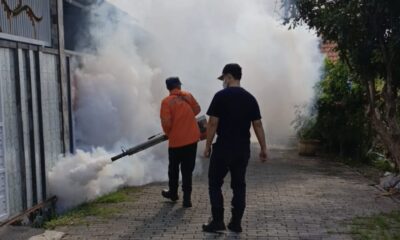 DPD ABI Probolinggo dan Lumajang Kolaborasi Gelar Fogging Gratis Cegah DBD di Desa Pabean