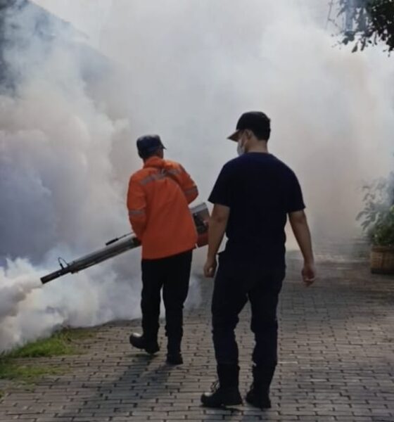 DPD ABI Probolinggo dan Lumajang Kolaborasi Gelar Fogging Gratis Cegah DBD di Desa Pabean