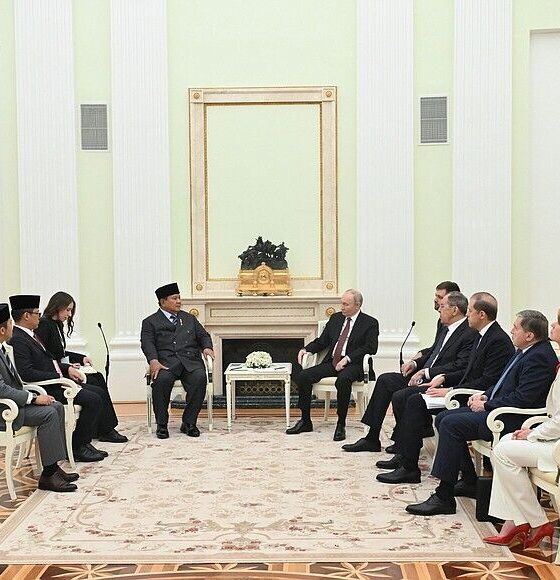 Pembicaraan Prabowo–Putin Digelar di Tengah Ancaman Gagalnya Kesepakatan Dagang Indonesia–AS