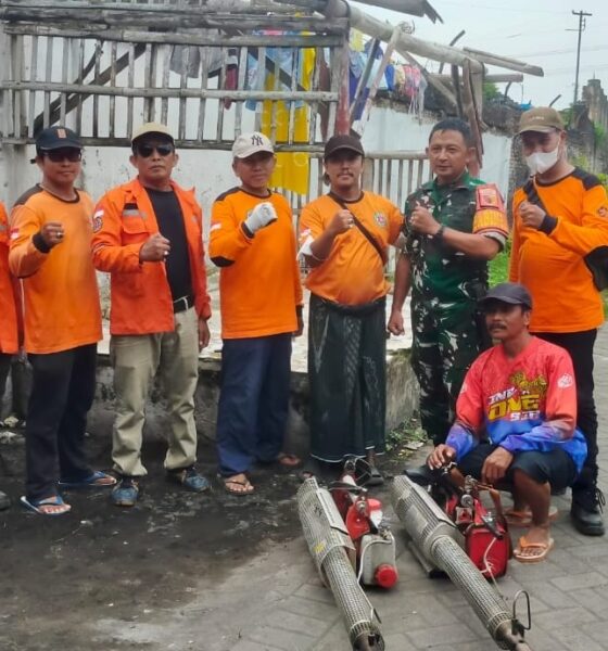 Antisipasi DBD, ABI Jember dan ABI Responsif Bersama Warga Gelar Fogging di Desa Kasiyan