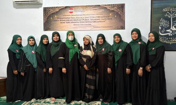 Perkuat Kapasitas Pengurus, Muslimah ABI Kota Pasuruan Gelar Upgrading dan Pelatihan Public Speaking