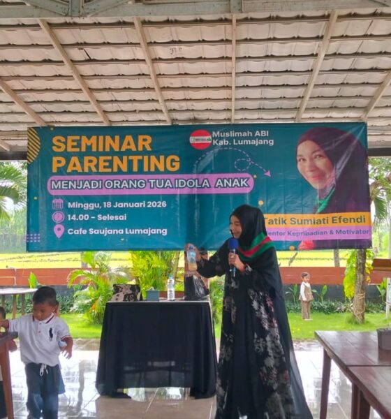 Jawab Tantangan Pengasuhan Masa Kini, Pimcab Muslimah ABI Lumajang Gelar Workshop Parenting