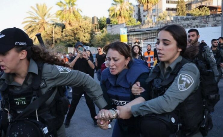 42 Jurnalis Palestina Ditangkap Rezim Zionis Sepanjang 2025