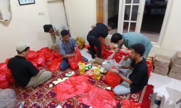ABI Situbondo Distribusikan 92 Paket Sembako untuk Janda dan Anak Yatim