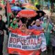 Ratusan Massa KUMAIL Gelar Aksi Damai Dukung Kemerdekaan Palestina di Depan DPRD Kota Probolinggo