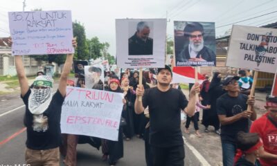 Ratusan Warga Bondowoso Longmarch Dukung Palestina, Soroti Keikutsertaan Indonesia dalam BoP