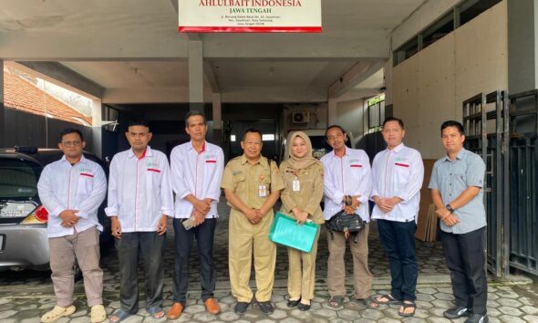 Kesbangpol Silaturahmi ke DPD ABI Semarang, Lakukan Monev Ormas Keagamaan