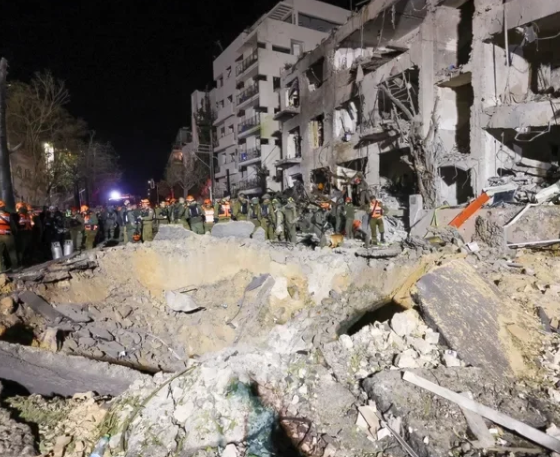 Dengan Satu Rudal Iran, 40 Bangunan di Tel Aviv Hancur