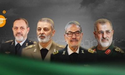 Iran Berduka, Empat Komandan Militer Gugur Syahid