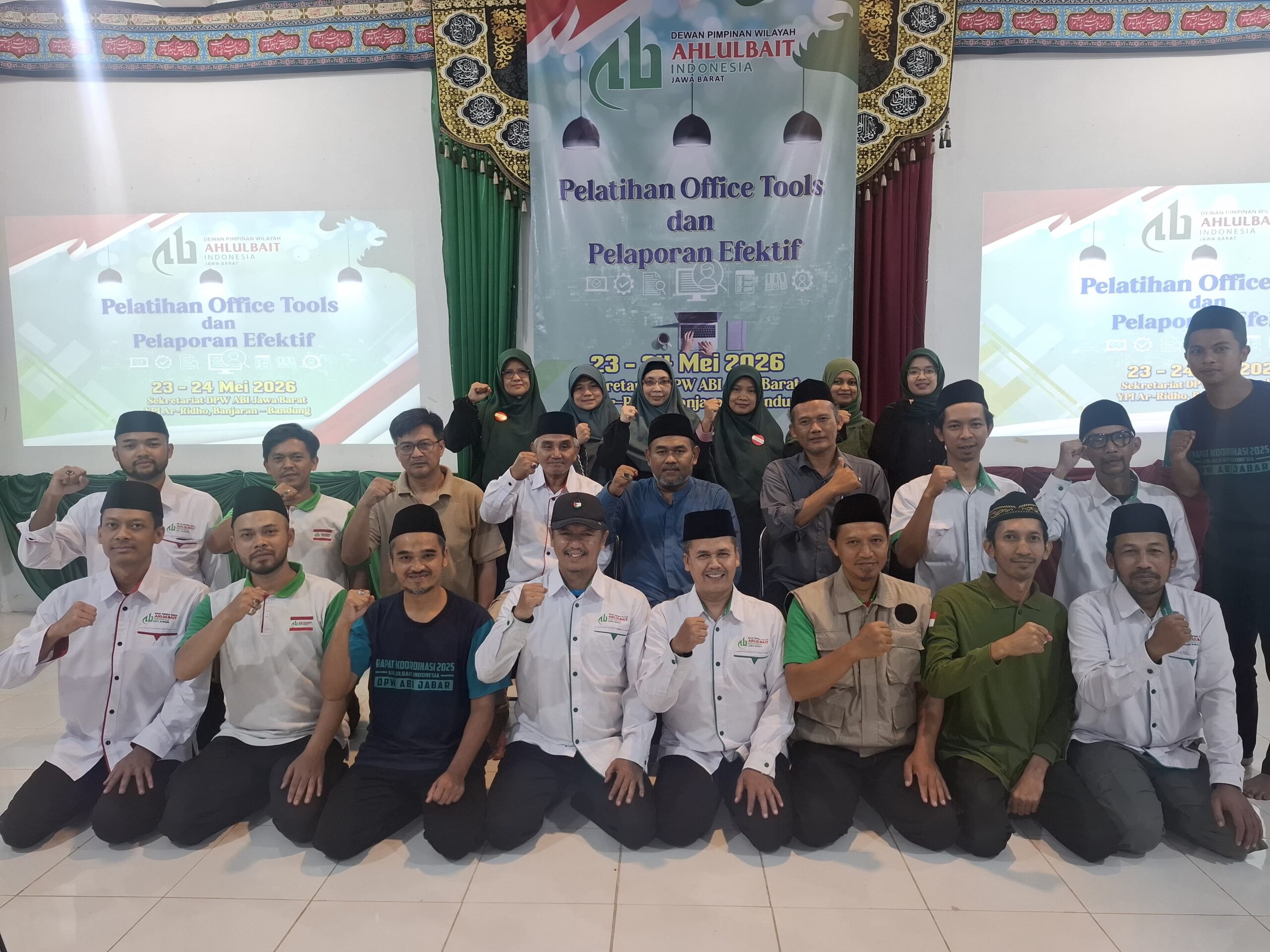 ABI Jawa Barat mendorong penguatan koordinasi, administrasi, dan profesionalisme organisasi di seluruh tingkatan kepengurusan.