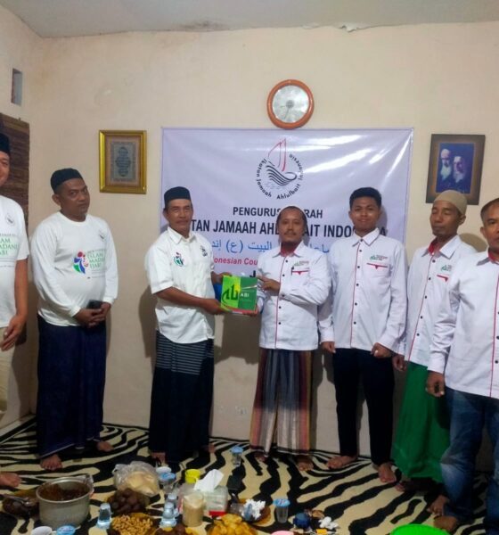 Jajaran DPD ABI Jember dan PD IJABI Jember berfoto bersama usai agenda silaturahmi dan dialog penguatan ukhuwah serta solidaritas komunitas Ahlulbait di Jember, Rabu (20/5/2026).