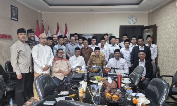 Jajaran DPW ABI Jawa Barat berfoto bersama pimpinan DPP ABI usai agenda silaturahmi dan konsolidasi organisasi di Jakarta, Kamis (20/5/2026).
