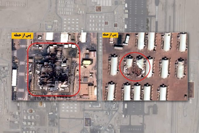 Iran Has Hit Far More U.S. Military Assets Than Reported, Satellite Images Show. (Foto: The Washington Post)