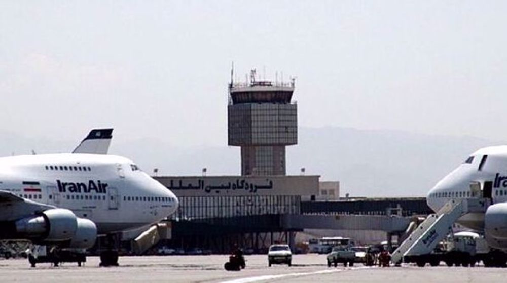 File photo of Tehran's International Mehrabad Airport