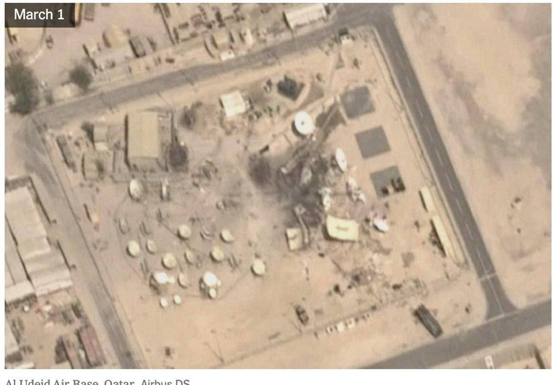 Citra satelit yang dipublikasikan Iran disebut memperlihatkan dampak serangan presisi terhadap sejumlah pangkalan militer Amerika Serikat di kawasan.