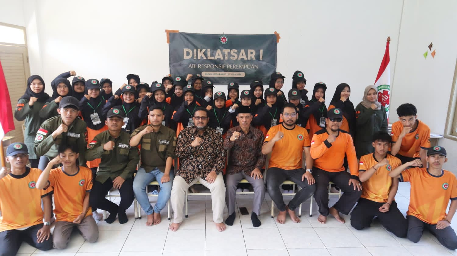 Diklatsar I Perempuan ABI Responsif di Parung, Bogor, pada Rabu (1/7/2026)yang diikuti 21 peserta dari tiga provinsi ini menjadi langkah strategis dalam menyiapkan kader perempuan yang profesional, tangguh, dan siap mengemban misi kemanusiaan di tengah masyarakat.(Dok. ABI)
