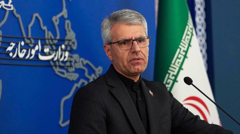 Juru Bicara Kementerian Luar Negeri Iran, Esmaeil Baqaei, menyampaikan pernyataan mengenai klaim perundingan dengan Amerika Serikat dan pelanggaran nota kesepahaman oleh Washington, Jumat (10/7).