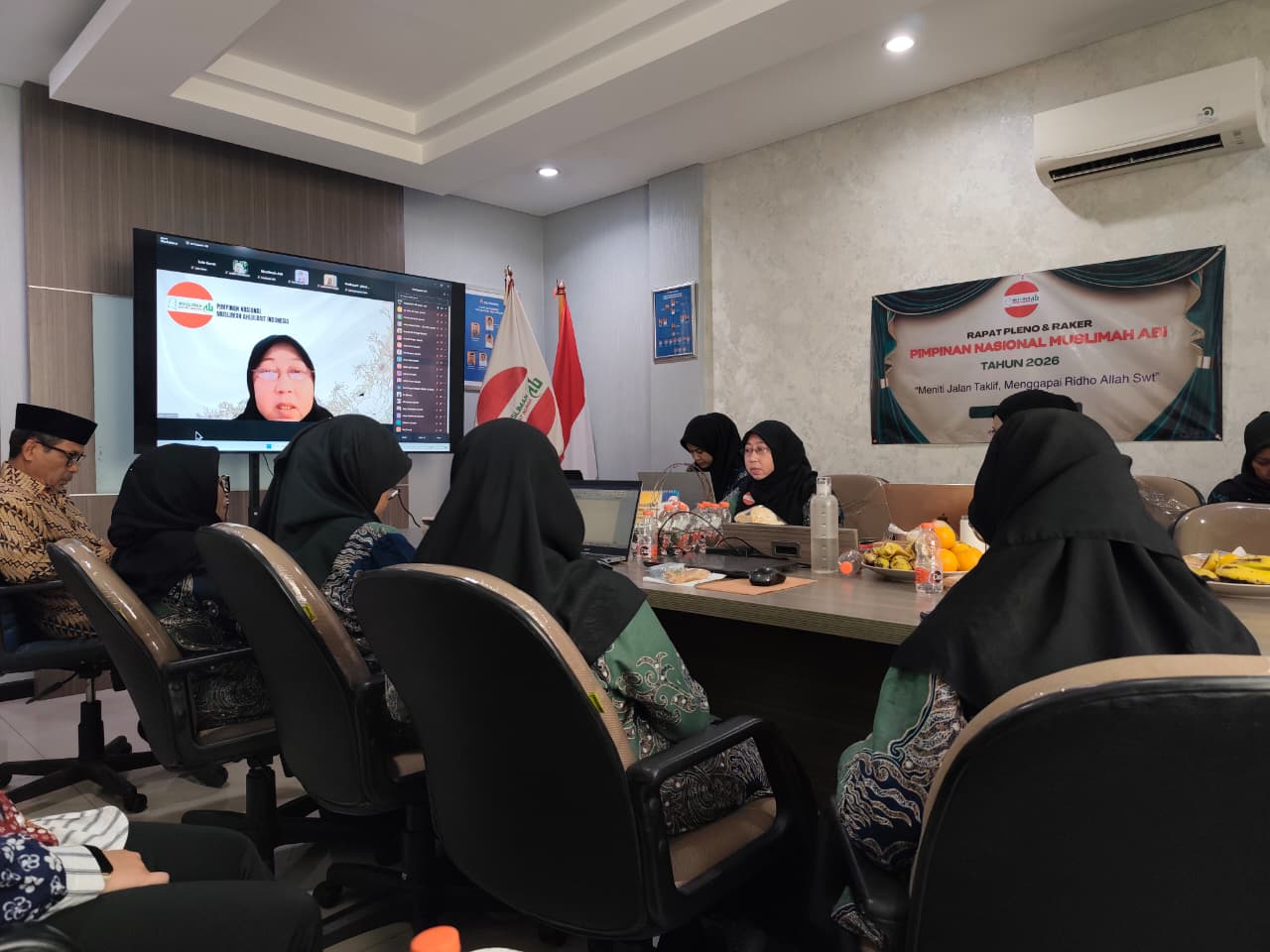 Pimnas Muslimah ABI menggelar Rapat Pleno bertema Meniti Jalan Taklif, Menggapai Ridho Allah di Jakarta.