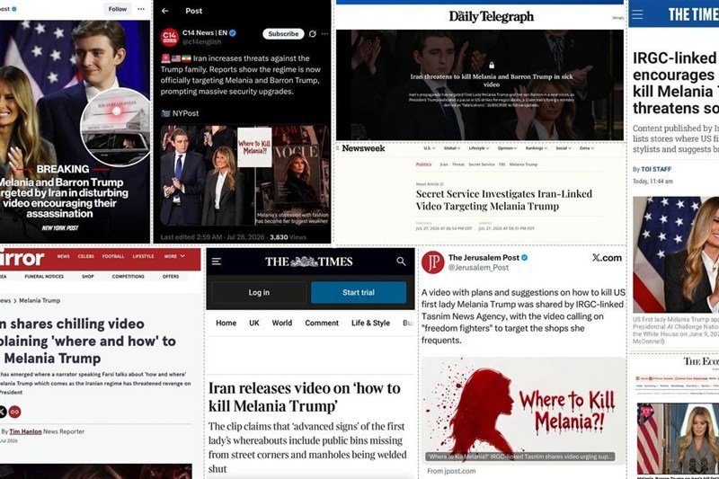 Video yang diklaim mengungkap lokasi Melania Trump menjadi sorotan media internasional dan sedang ditinjau Secret Service AS.