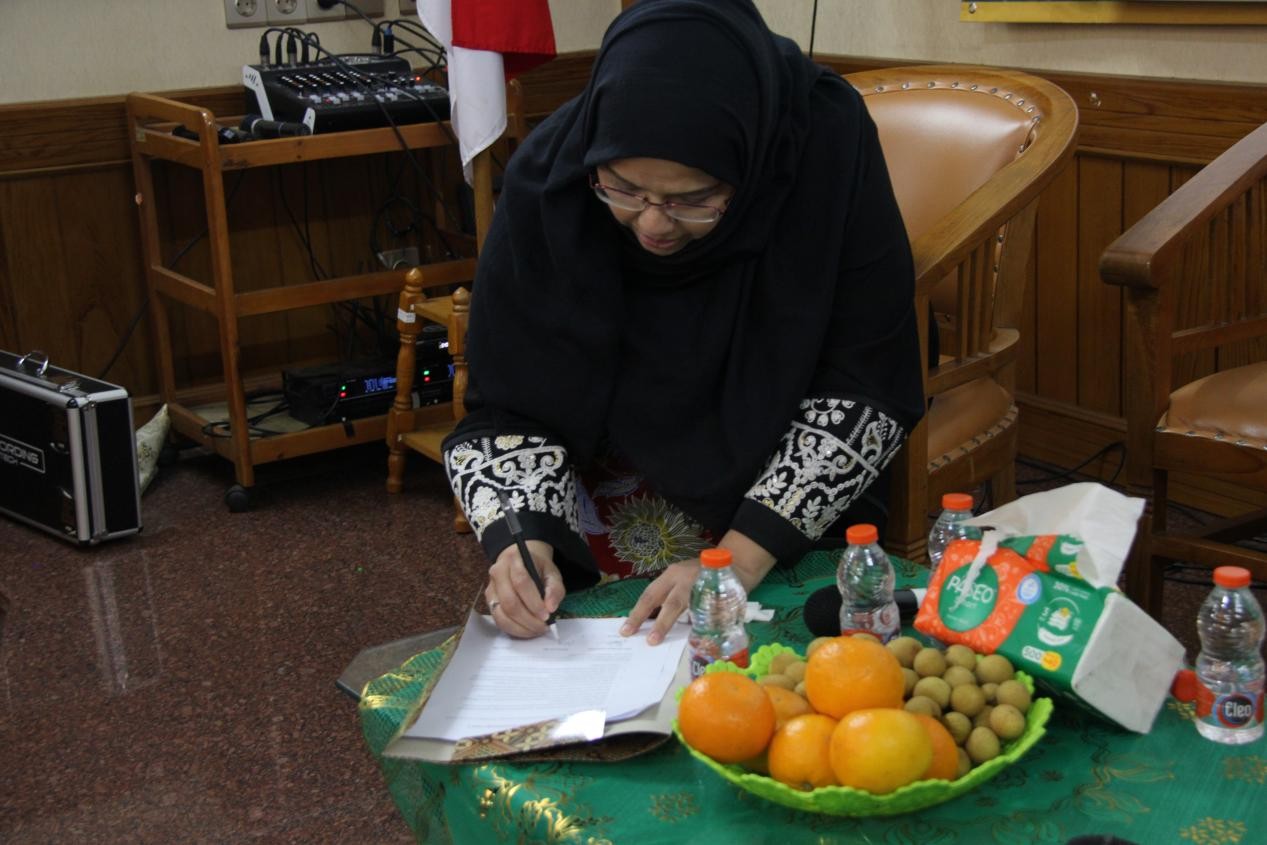 DPP ABI, Muslimah ABI, dan Pandu ABI menandatangani kesepakatan penguatan pemberdayaan ekonomi berbasis pendidikan di Jakarta, Sabtu (8/8/2026).