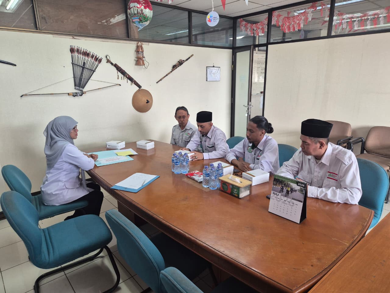 DPD ABI Jakarta Selatan memperkuat komunikasi dengan Kesbangpol sekaligus menata administrasi organisasi melalui pengurusan SKL.