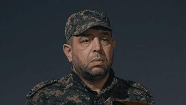 Nafez Subaih, komandan baru Brigade Izzuddin Al-Qassam, selamat dari serangan udara Israel di Kota Gaza yang menewaskan empat anggota Hamas. (Foto: Fars News Agency)