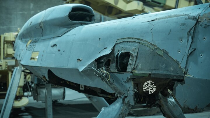 Dokumentasi terbaru memperlihatkan puing MQ-1C Gray Eagle, MQ-9 Reaper, dan Hermes 900 yang dihancurkan IRGC.