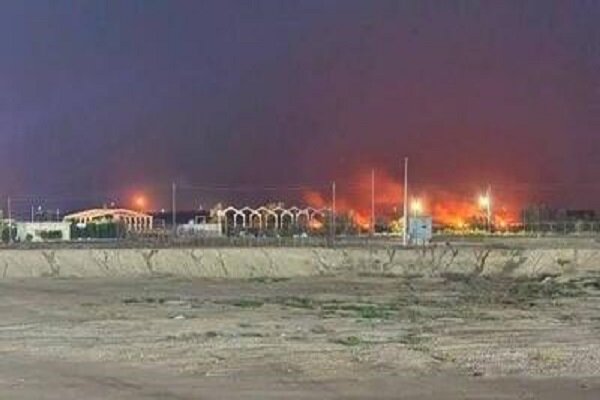 Pangkalan Udara Muwaffaq Salti di Yordania yang menjadi sasaran serangan rudal Iran pada Juli lalu.