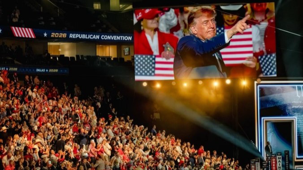 Presiden AS Donald Trump saat berbicara mengenai perang Iran di tengah kenaikan harga minyak dan meningkatnya beban ekonomi masyarakat Amerika.